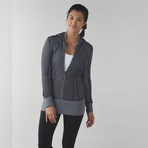 Lululemon Daily Practice Jacket
Heathered Herringbone size 10